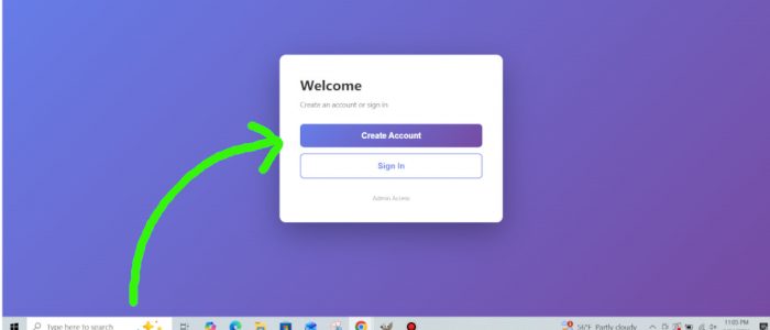 Step 2 - Make A RoofXYZ Account