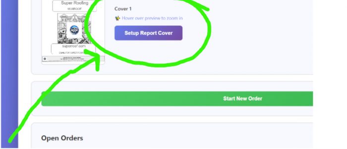 Step 6 - Updating Your Roof Estimate Cover Page