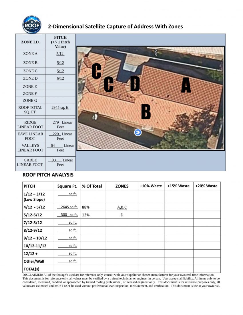 RoofXYZ Full Estimate - Page 3 Cheap Roof Estimate, DIY Roofing Estimate, DIY Roofing, Cheap Roof Repair